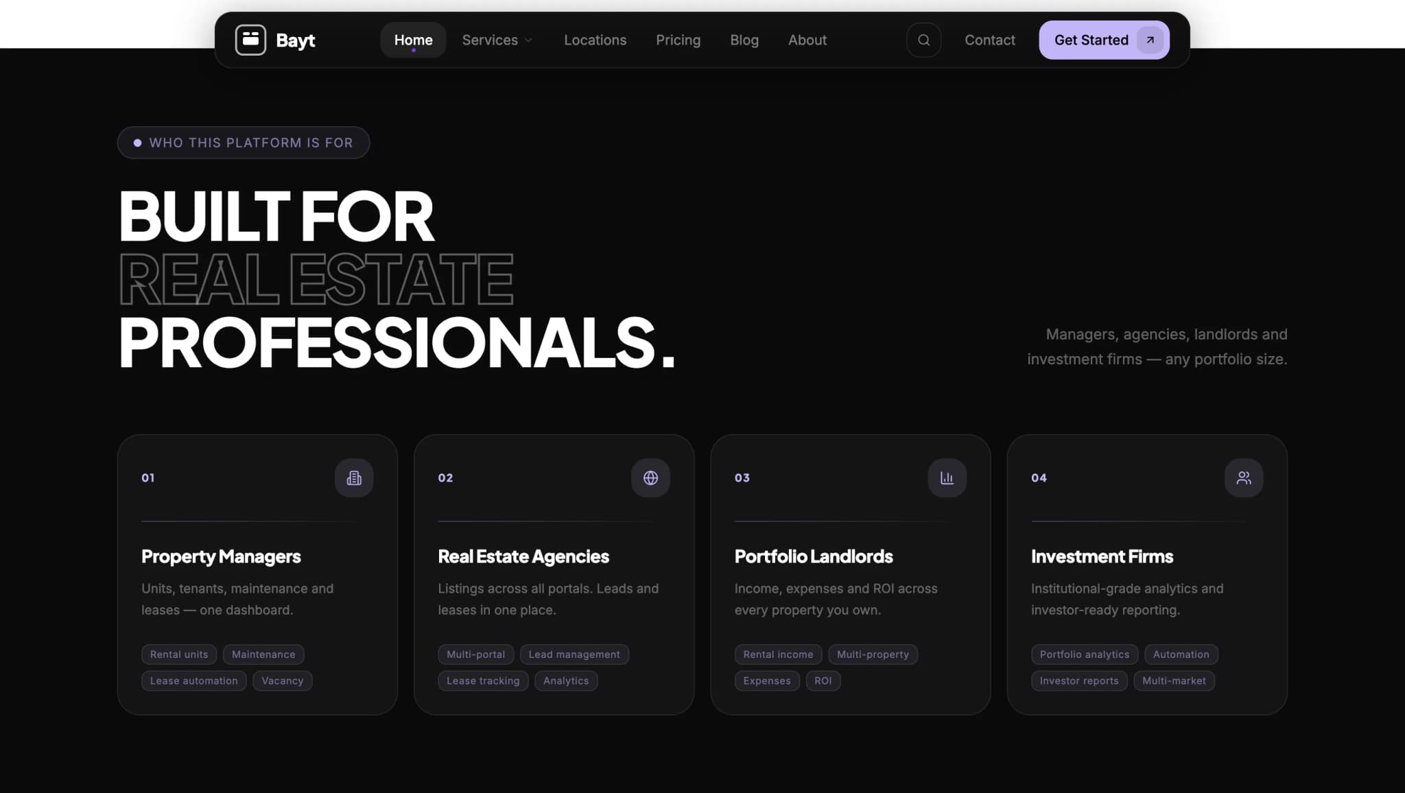 Luxury Real Estate Platform for UAE Property Investors gallery 2