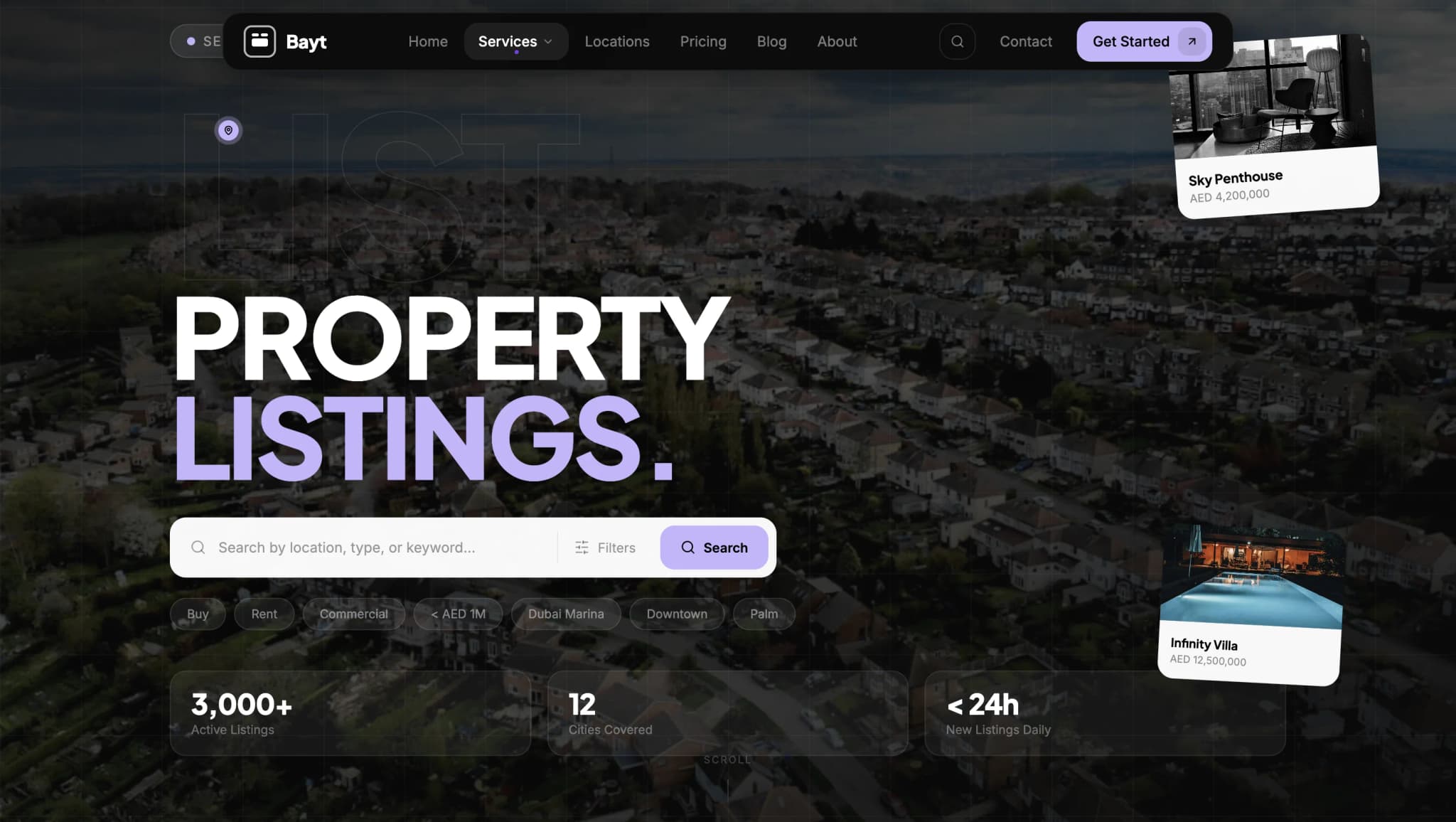 Luxury Real Estate Platform for UAE Property Investors visual 3