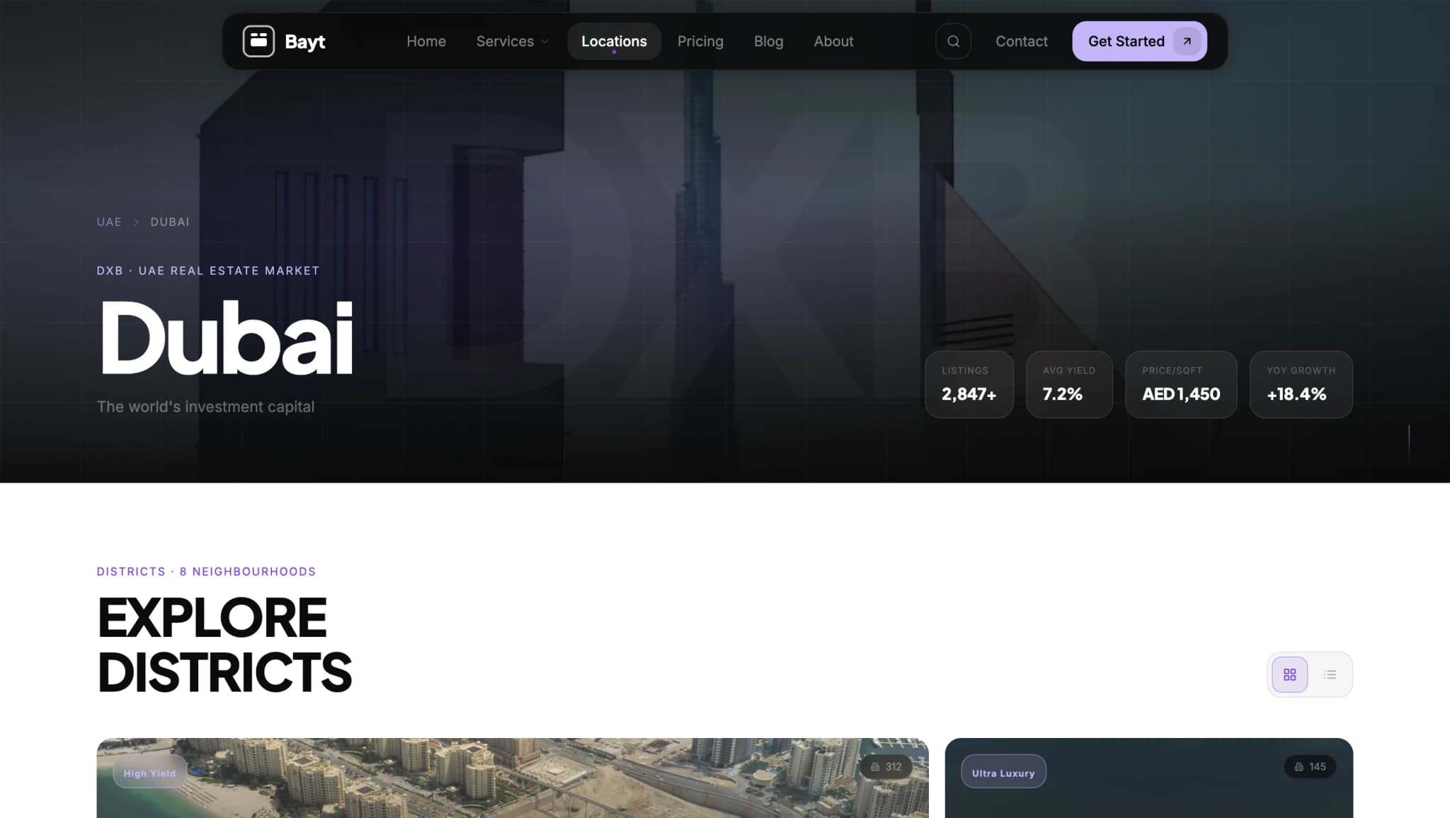 Luxury Real Estate Platform for UAE Property Investors gallery 16