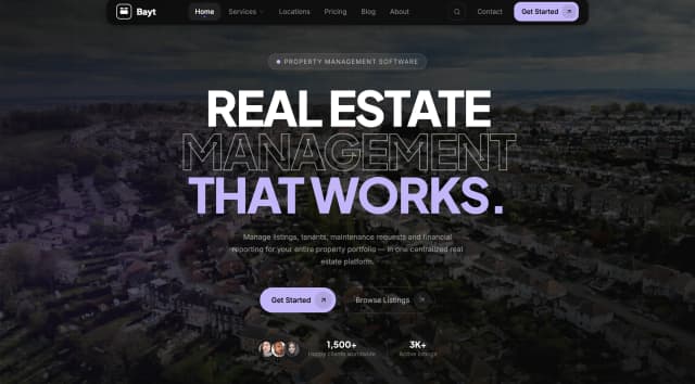 Luxury Real Estate Platform UAE case study preview