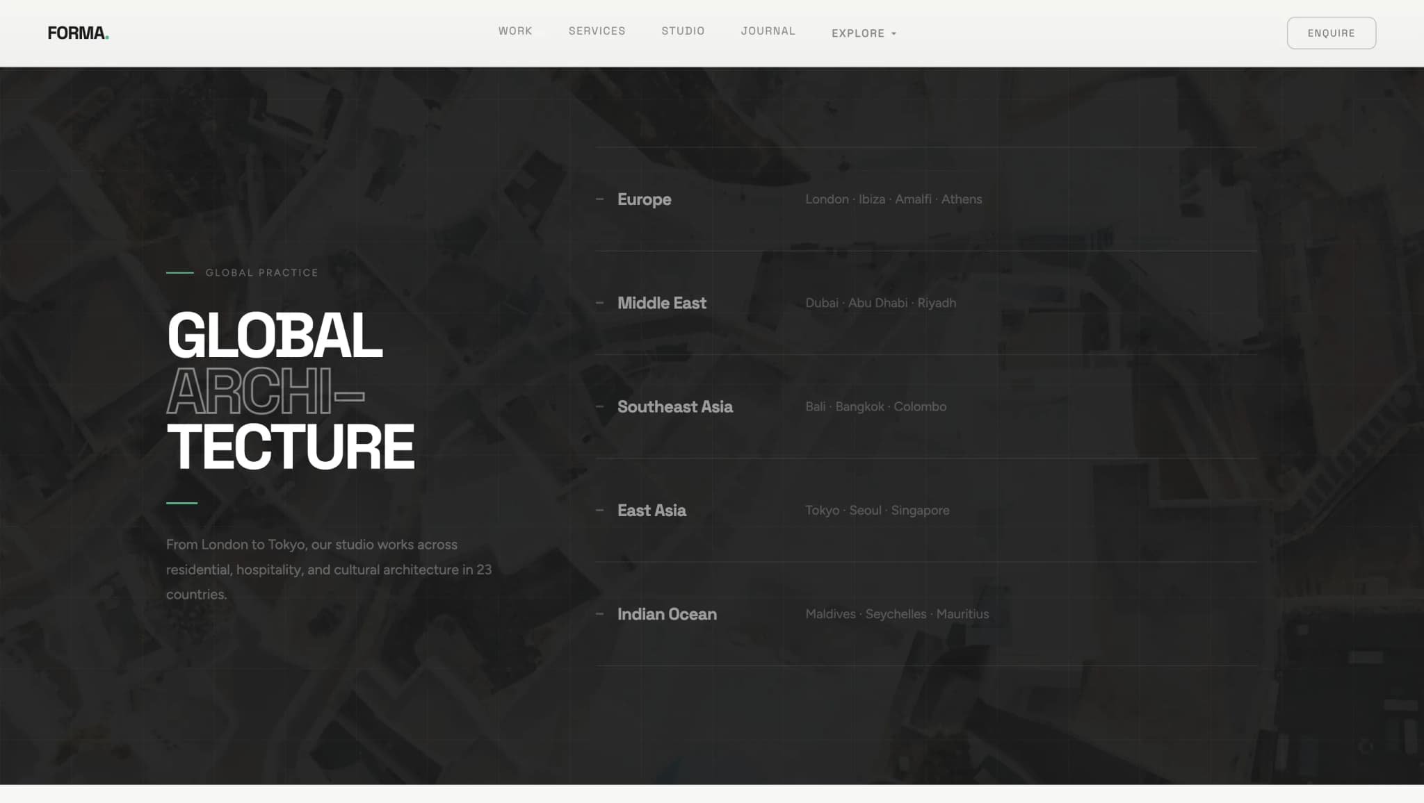 Digital Platform for a Global Architecture Studio gallery 2