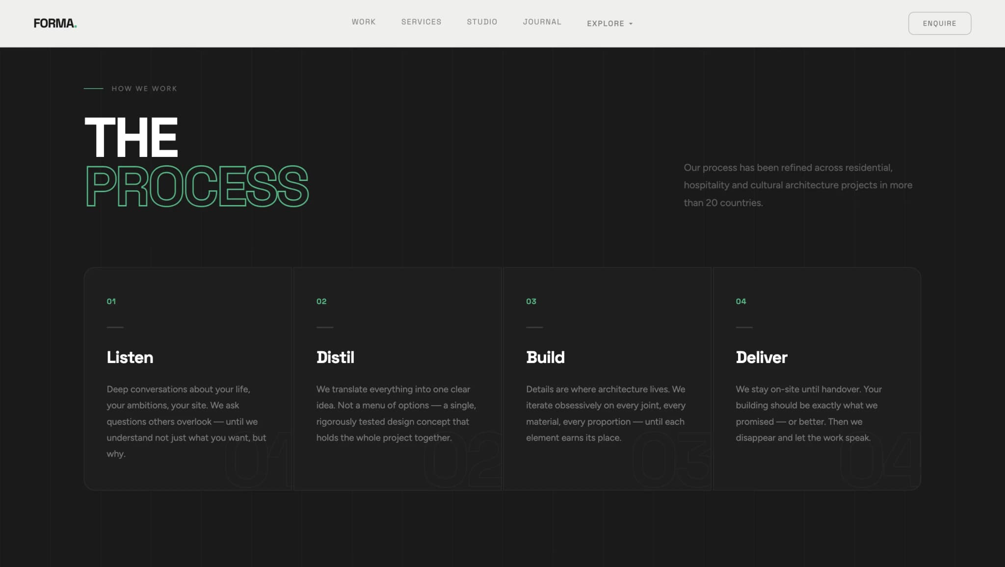 Digital Platform for a Global Architecture Studio gallery 4