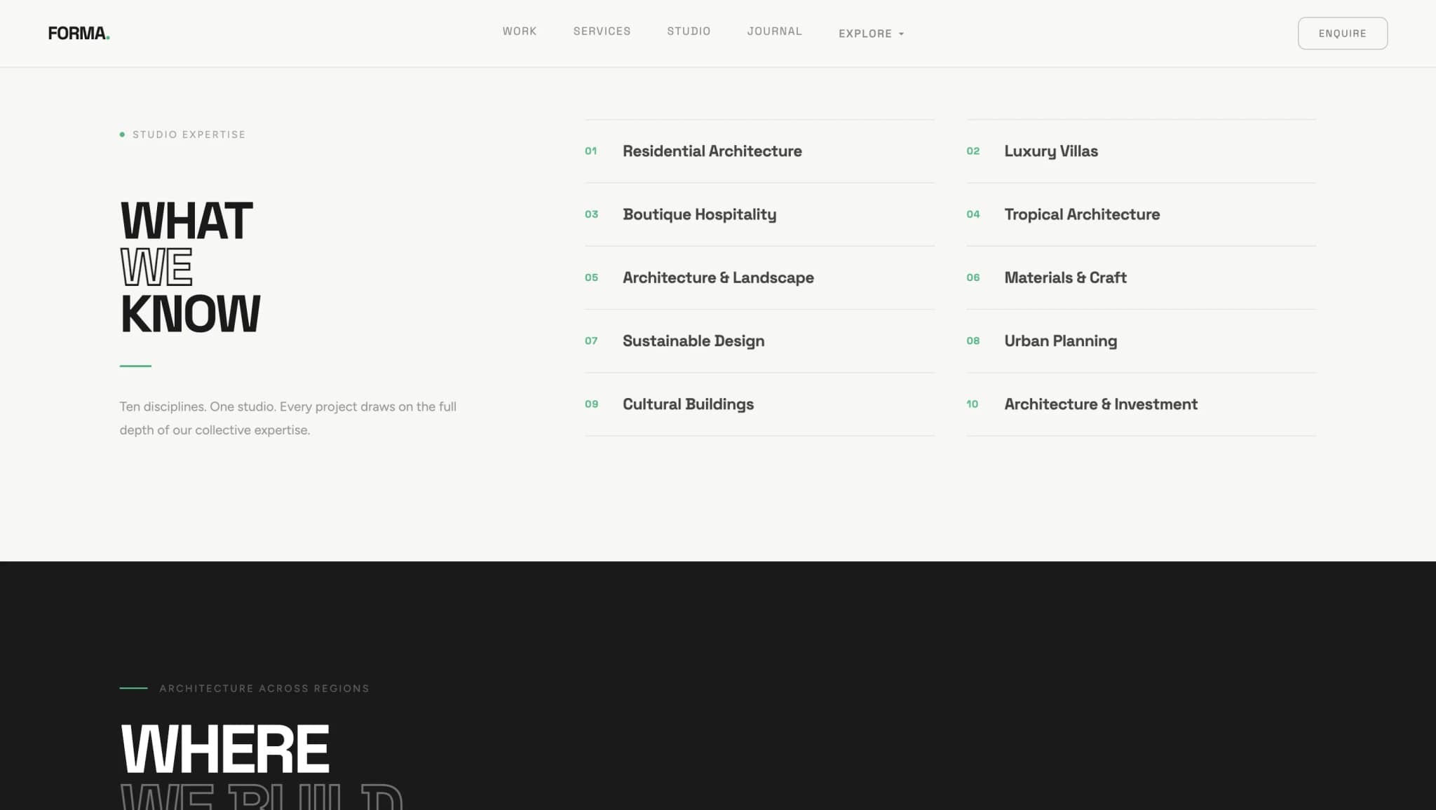 Digital Platform for a Global Architecture Studio gallery 5