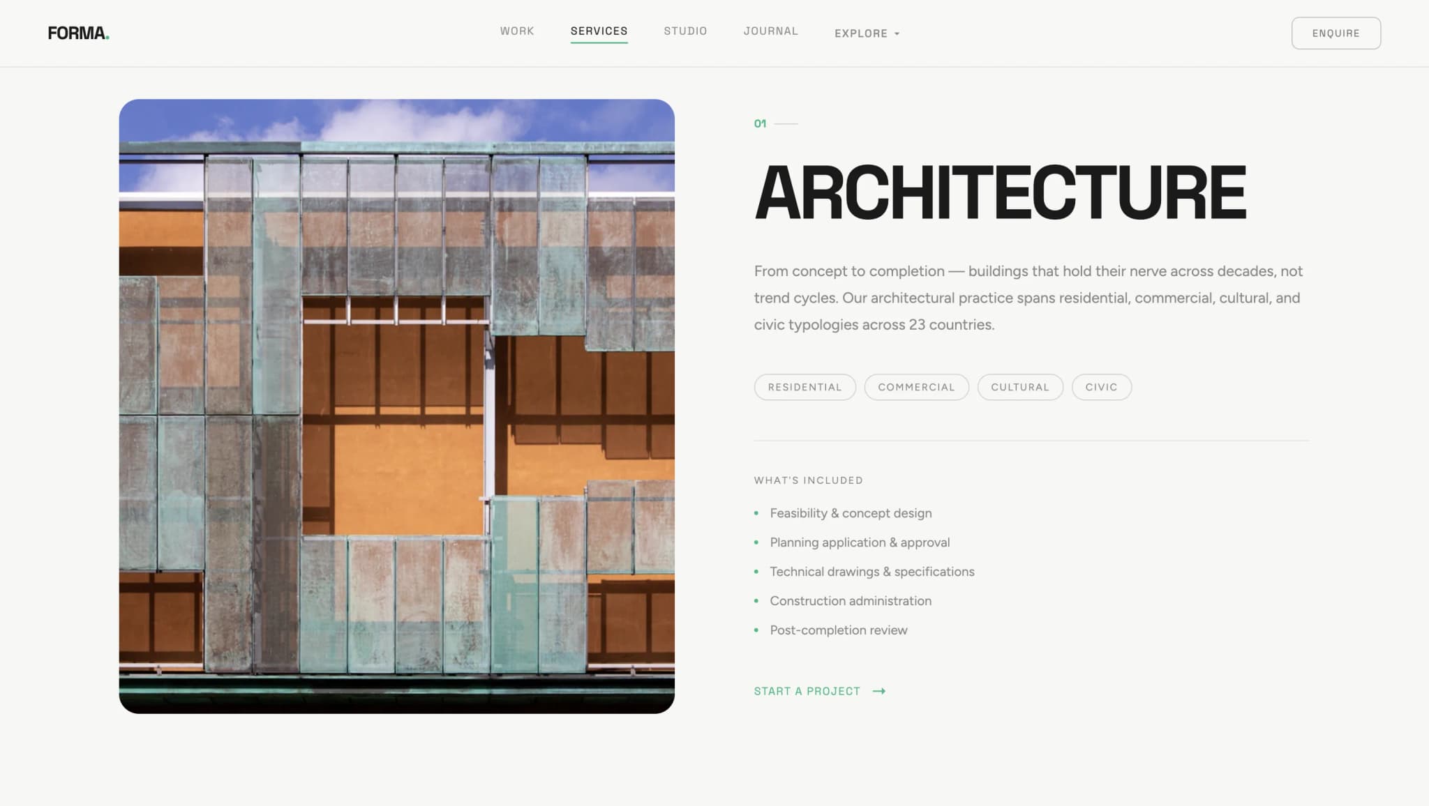 Digital Platform for a Global Architecture Studio gallery 8