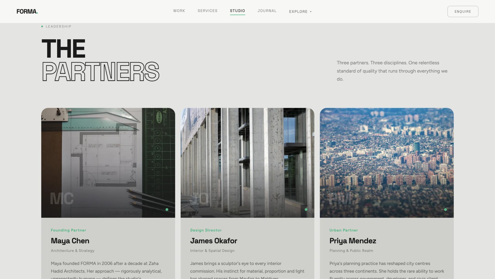 Digital Platform for a Global Architecture Studio gallery 10