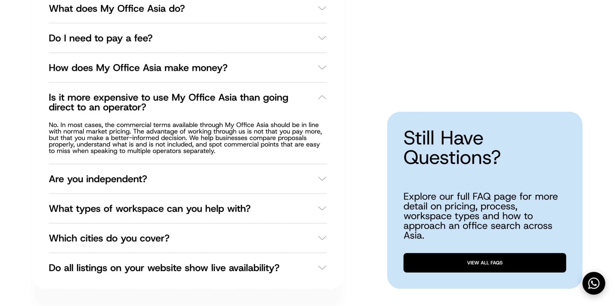 My Office Asia — What We Built — Admin