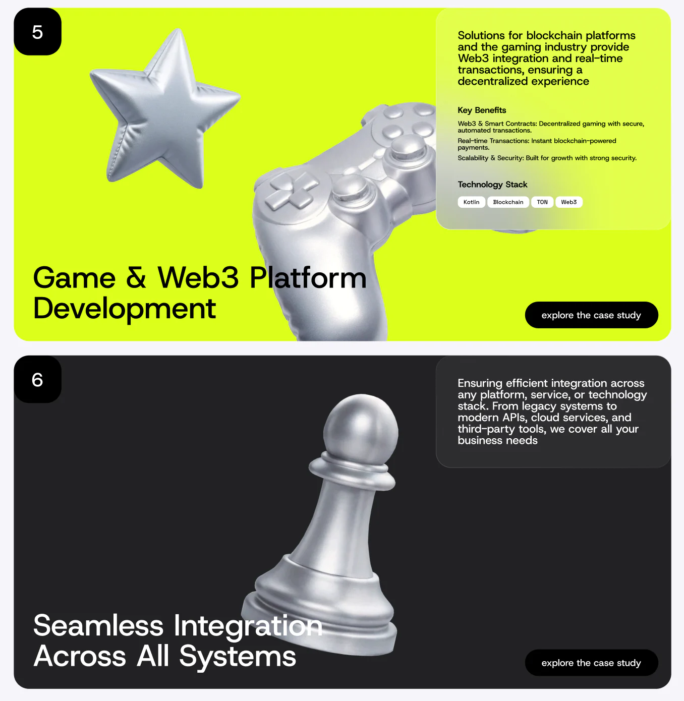 AERA capability pages for Web3 and systems integration
