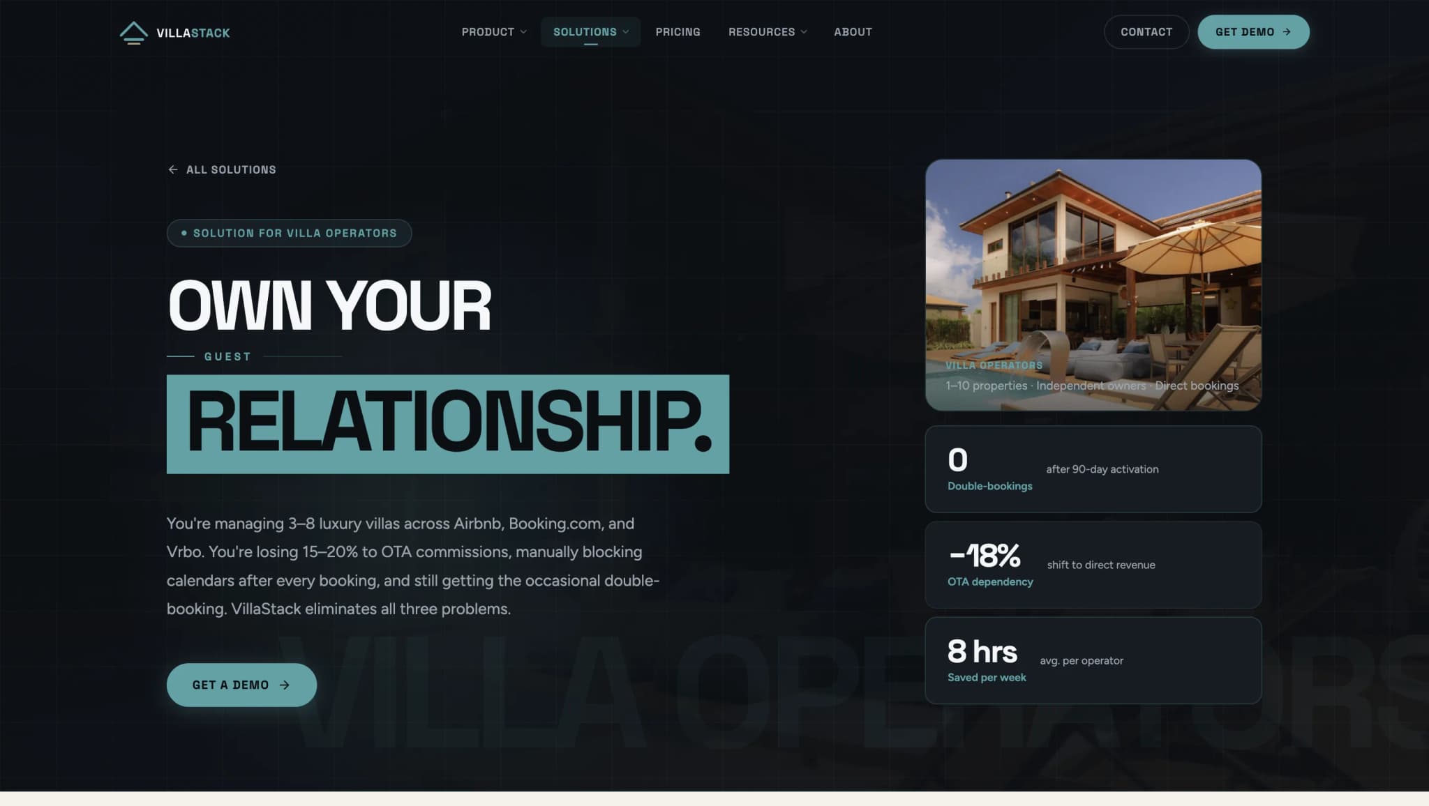 VillaStack - Booking Infrastructure for Multi-Villa Portfolios visual 5